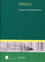 Property Law perspectives. 9781780680934
