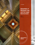Essentials of business Law and the legal environment