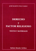 Derecho y factor religioso. 9788490311141