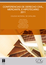 Conferencias de Derecho Civil, Mercantil e Hipotecario 2011