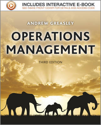 Operations management. 9781119978541
