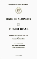 Leyes de Alfonso X. II. Fuero Real. 9788440425614
