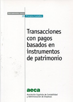 Transacciones con pagos basados en instrumentos de patrimonio