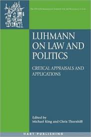 Luhmann on Law and politics. 9781841136240