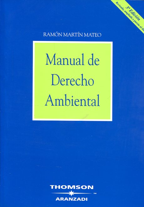 Manual de Derecho ambiental