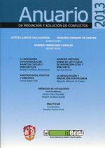 Anuario de mediación y solución de conflictos 2013