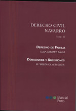 Derecho Civil Navarro Tomo II. 9788487827365