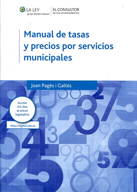 Manual de tasas y precios por servicios municipales. 9788470527043