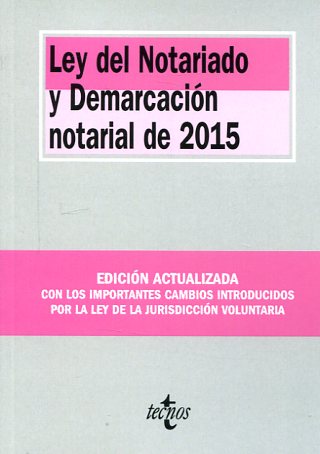 Ley del Notariado y Demarcación Notarial de 2015