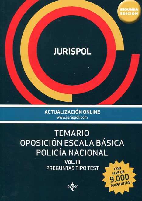 Temario oposición escala básica Policía Nacional. 9788430965380
