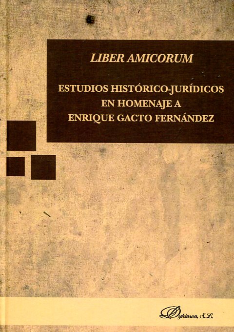 Liber Amicorum. 9788490853627