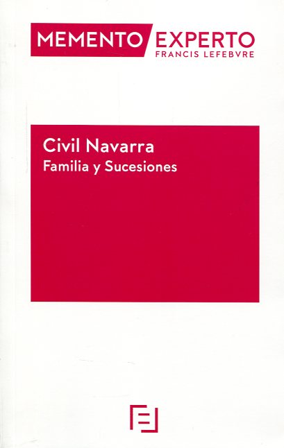 MEMENTO EXPERTO-Civil Navarra. 9788416268559
