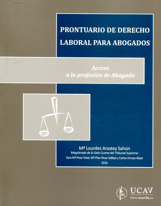 Prontuario de Derecho laboral para abogados