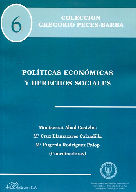 Políticas económicas y derechos sociales. 9788490859940