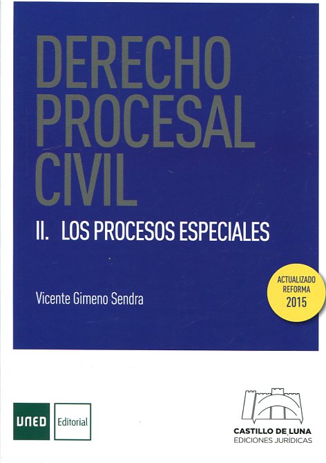 Derecho procesal civil. 9788494508806