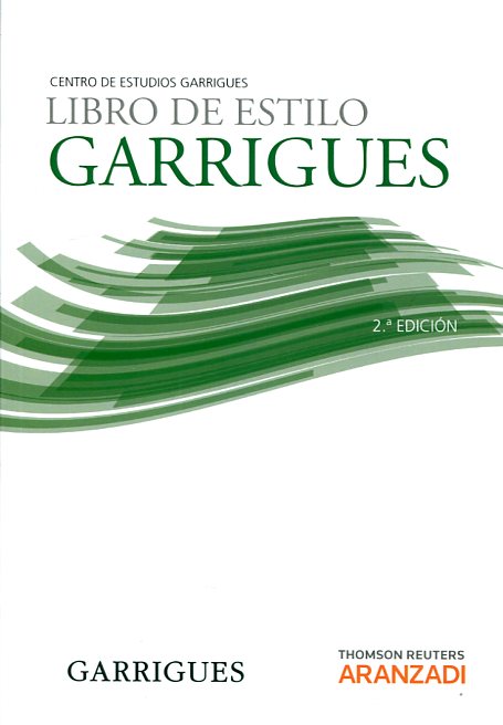 Libro de estilo Garrigues