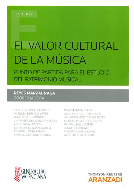 El valor cultural de la música. 9788490988596