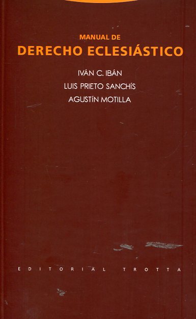 Manual de Derecho Eclesiástico. 9788498796629