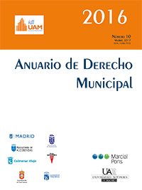 Anuario de Derecho Municipal, Nº 10, año 2016. 101010648
