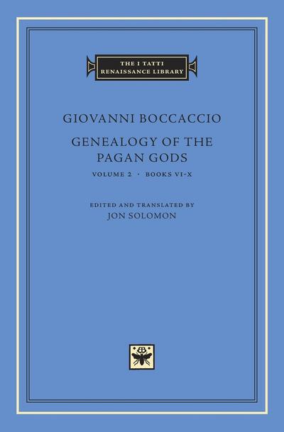 Genealogy of the pagan gods: Volume 2. Books VI-X