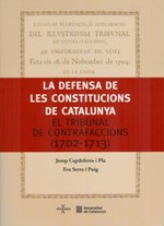 La defensa de les Constitucions de Catalunya