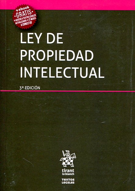 Ley de Propiedad Intelectual. 9788491694199