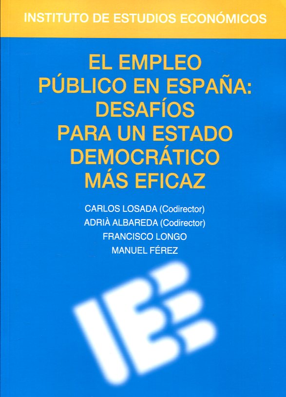 El empleo público en España. 9788492737284