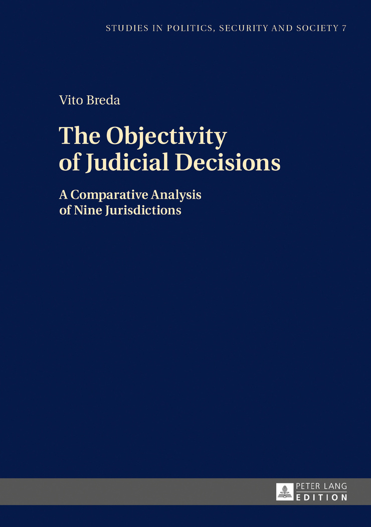 The objectivity of judicial decisions. 9783631675908