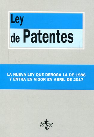 Ley de Patentes. 9788430971312