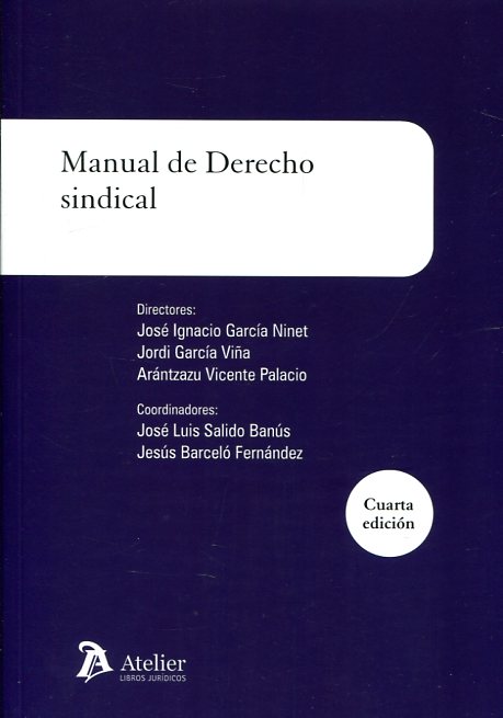 Manual de Derecho sindical. 9788416652587