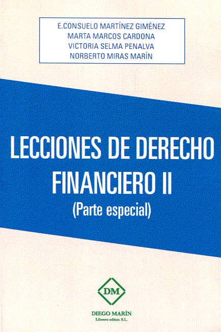 Lecciones de Derecho financiero II
