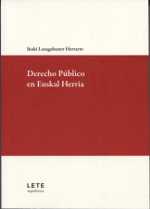 Derecho público en Euskal Herria. 9788461797769