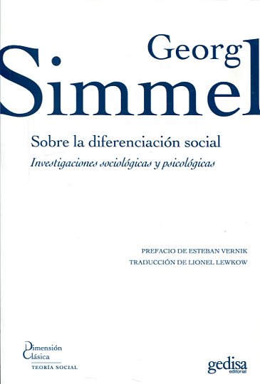 Sobre la diferenciación social