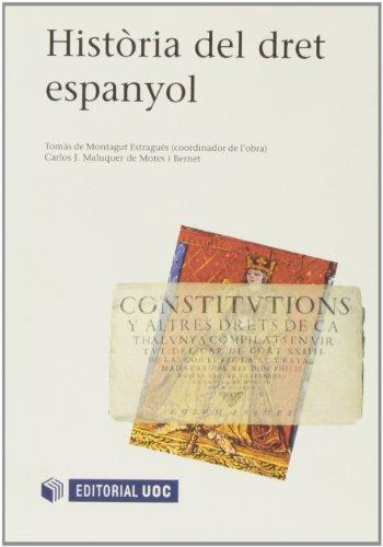 Historia del Dret espanyol. 9788492276714