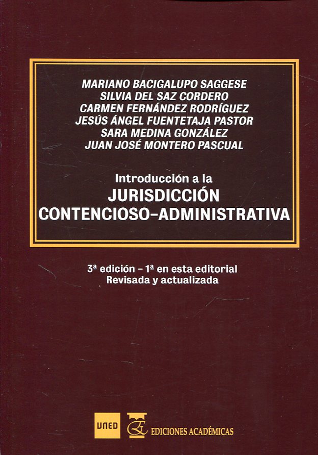 Introducción a la jurisdicción contencioso-administrativa. 9788494605260