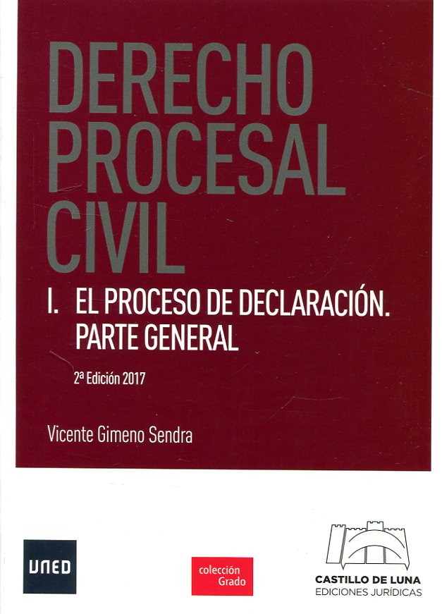Derecho procesal civil. 9788494508844