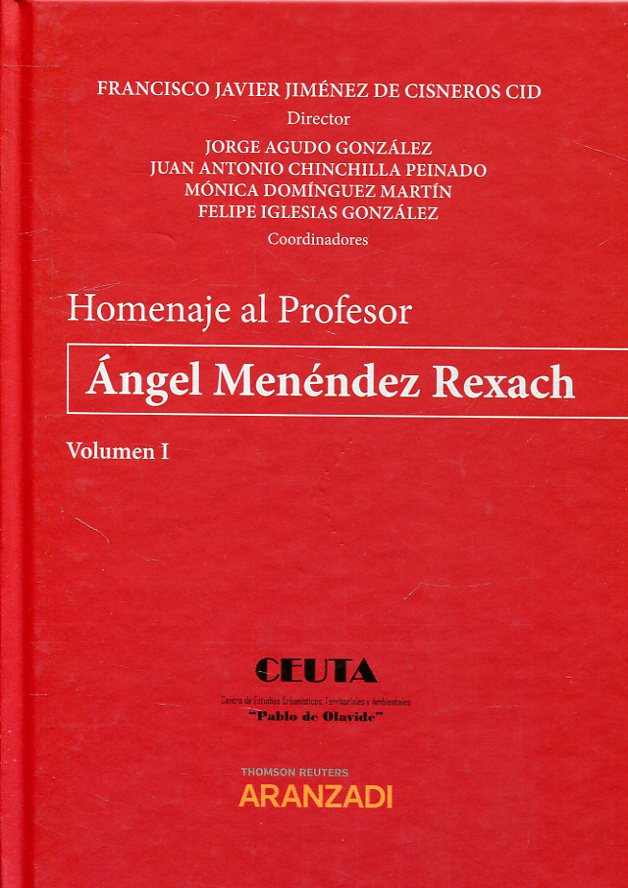 Homenaje al profesor Ángel Menéndez Rexach. 9788491976554