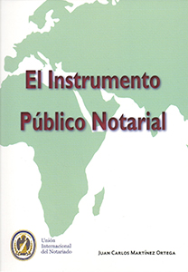 El instrumento público notarial