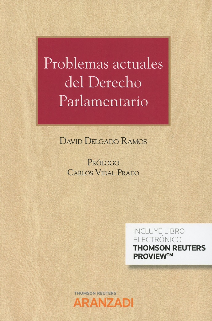 Problemas actuales del Derecho parlamentario. 9788491970538