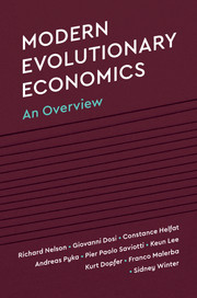 Modern evolutionary economics. 9781108446198
