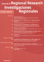 Revista Investigaciones Regionales, Nº 38, año 2017