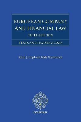 European company and financial Law