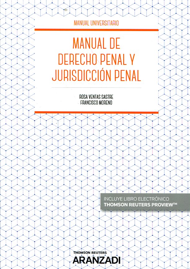 Manual de Derecho penal y jurisdicción penal. 9788491973461