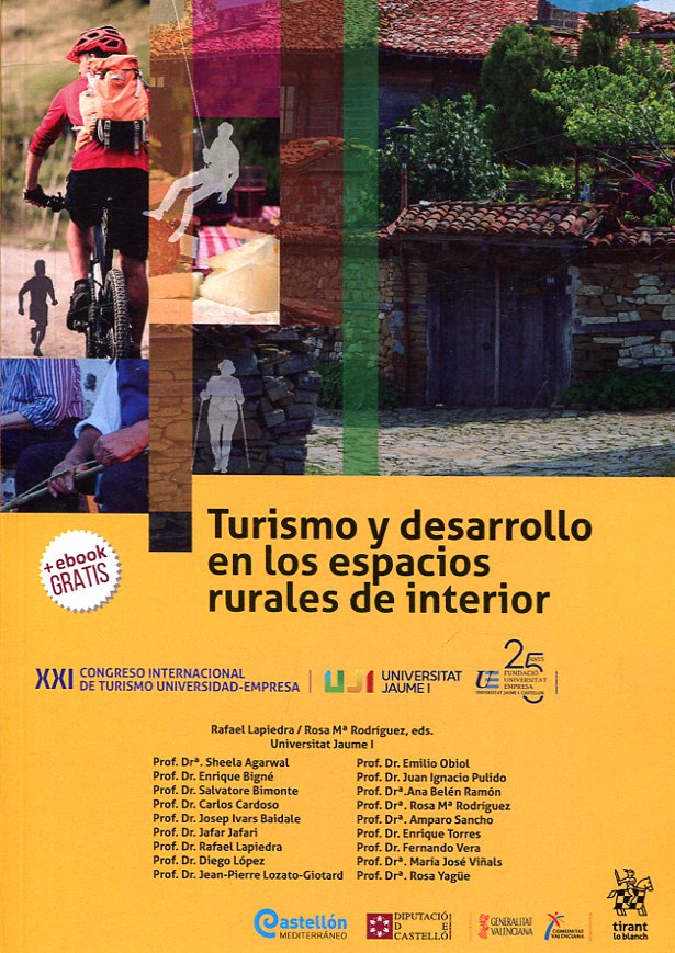 Turismo y desarrollo en los espacios rurales de interior. 9788491907992