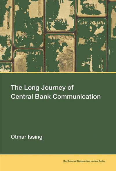 The long journey of Central Bank communication. 9780262537858