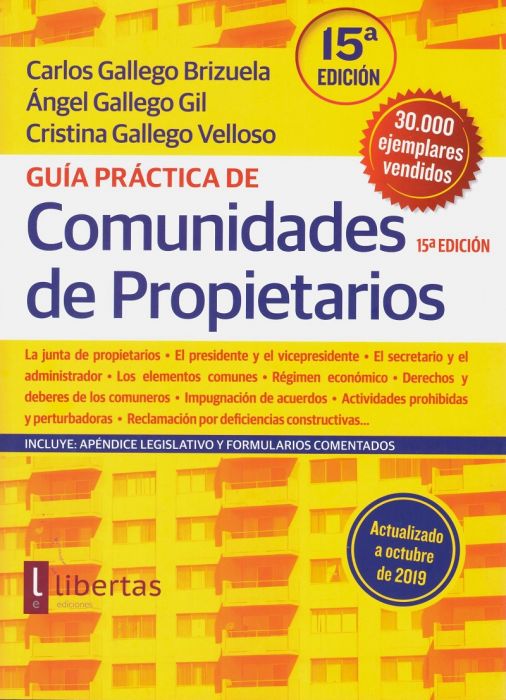 Guía práctica de Comunidades de Propietarios. 9788494954177