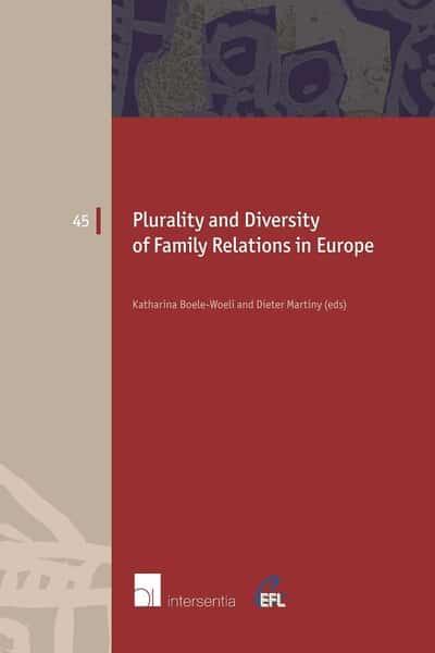 Plurality and diversity of family relations in Europe