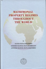 Matrimonial property regimes throughout the world. 9788492884698