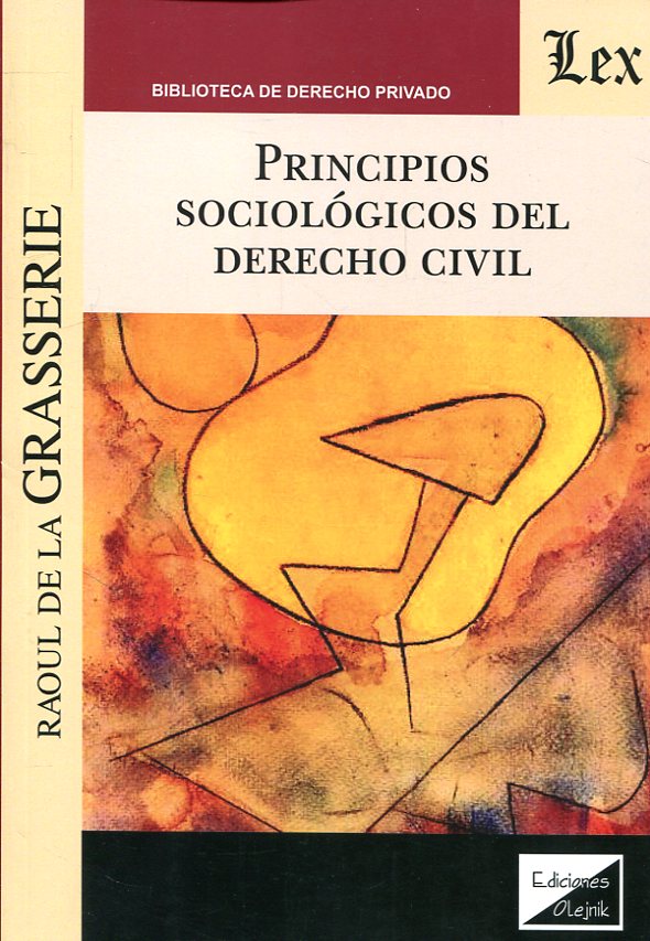 Principios sociológicos del Derecho civil