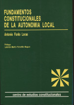  Fundamentos constitucionales de autonomía local